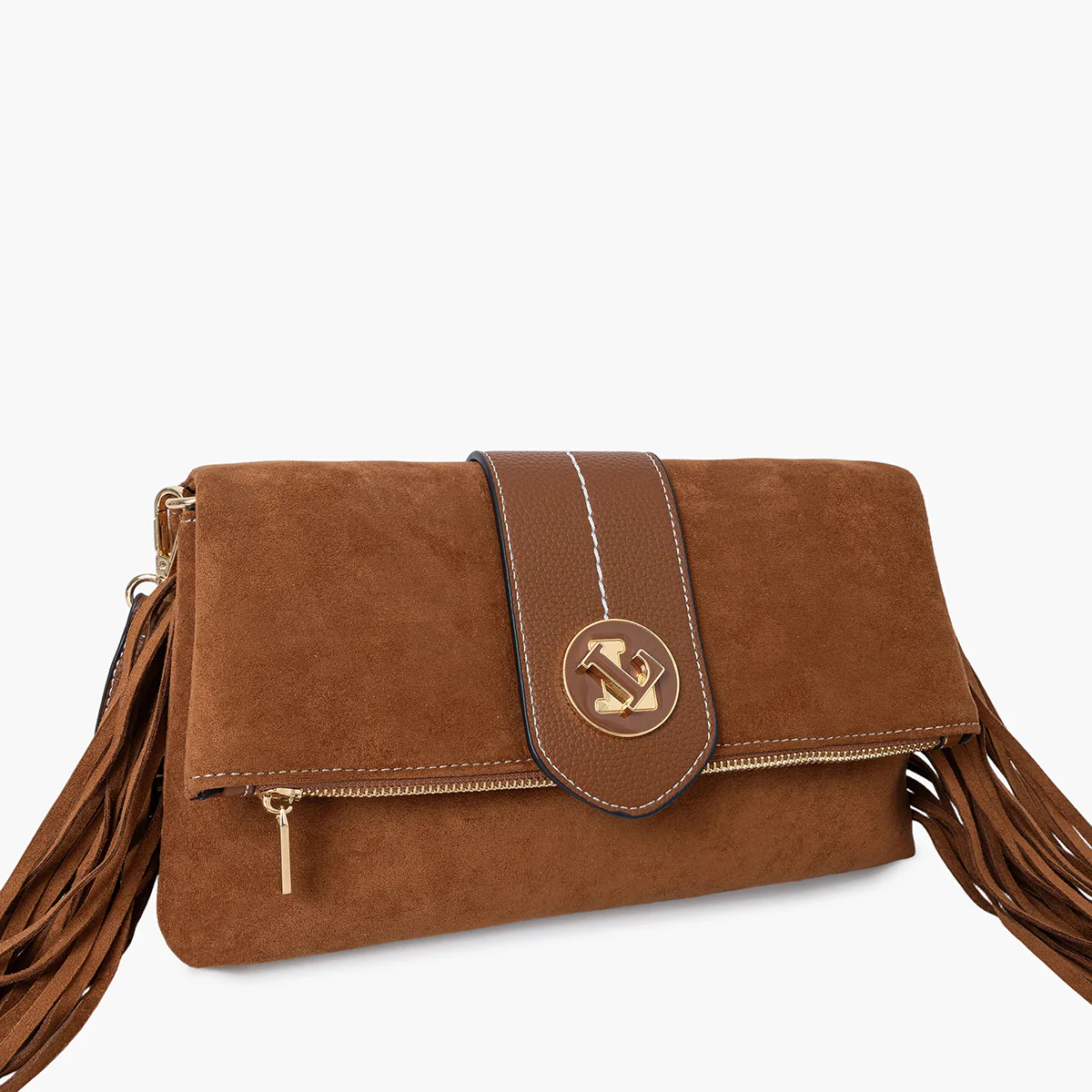 Sac porté épaule camel Sammy - Image 5