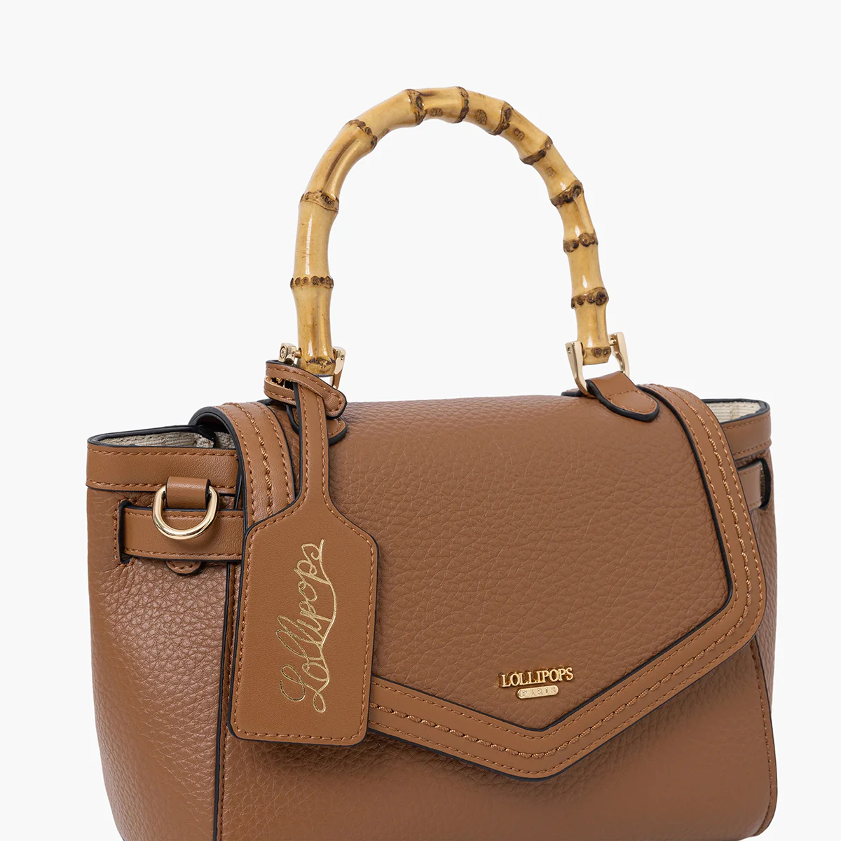 Sac porté épaule camel Sham - Image 5
