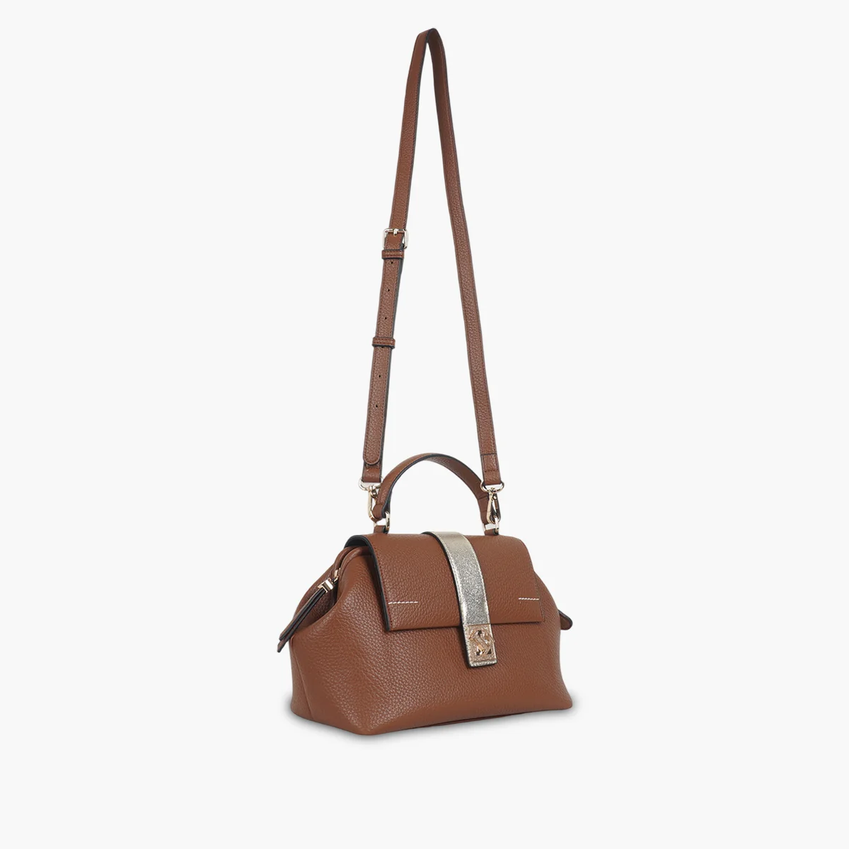 Sac porté épaule camel Soyan - Image 3