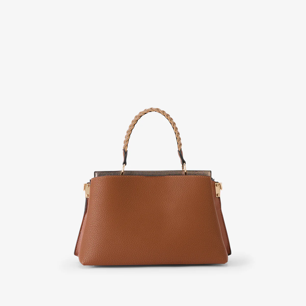 Sac porté épaule cognac Rocapina - Image 2