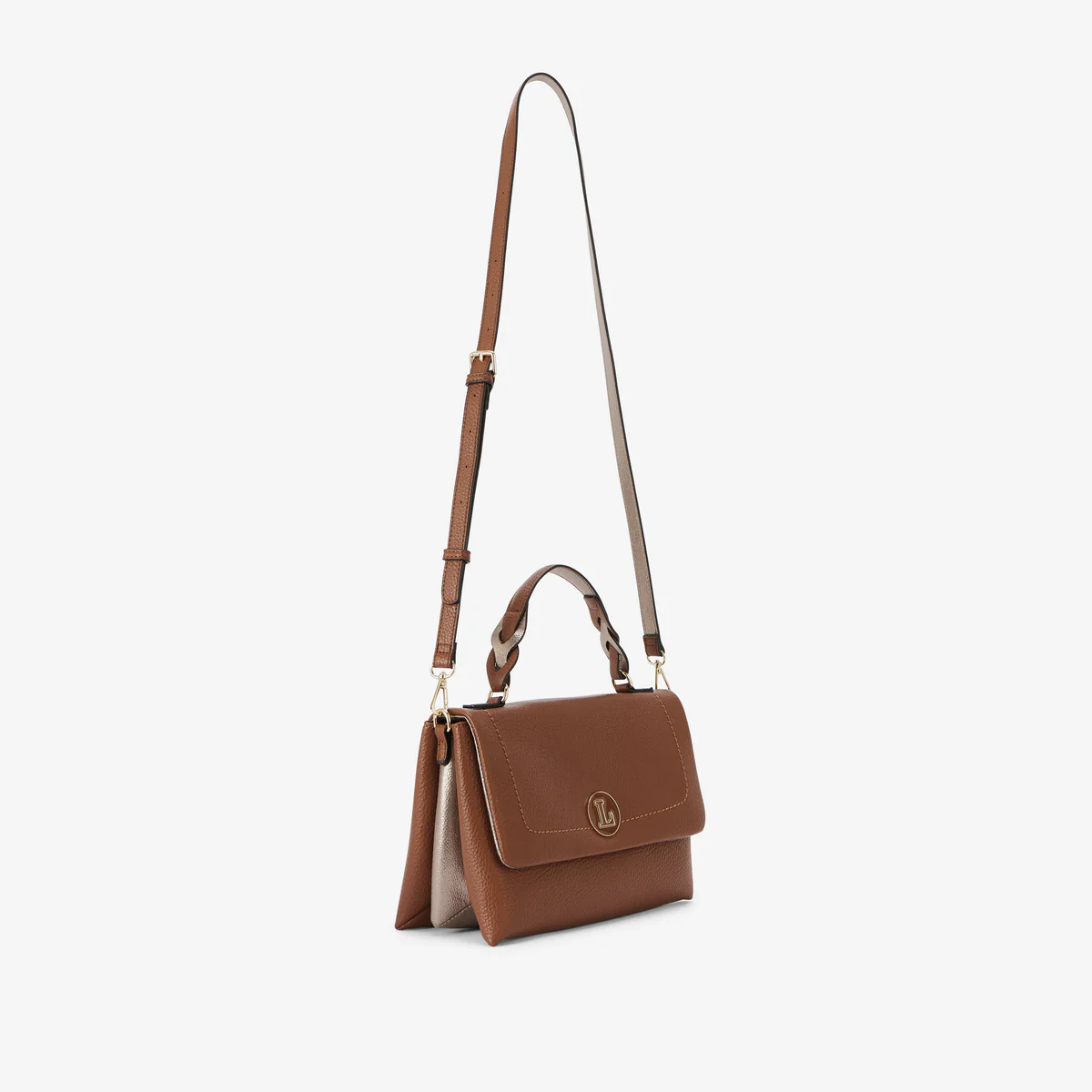 Sac porté épaule cognac Rosabelle - Image 3
