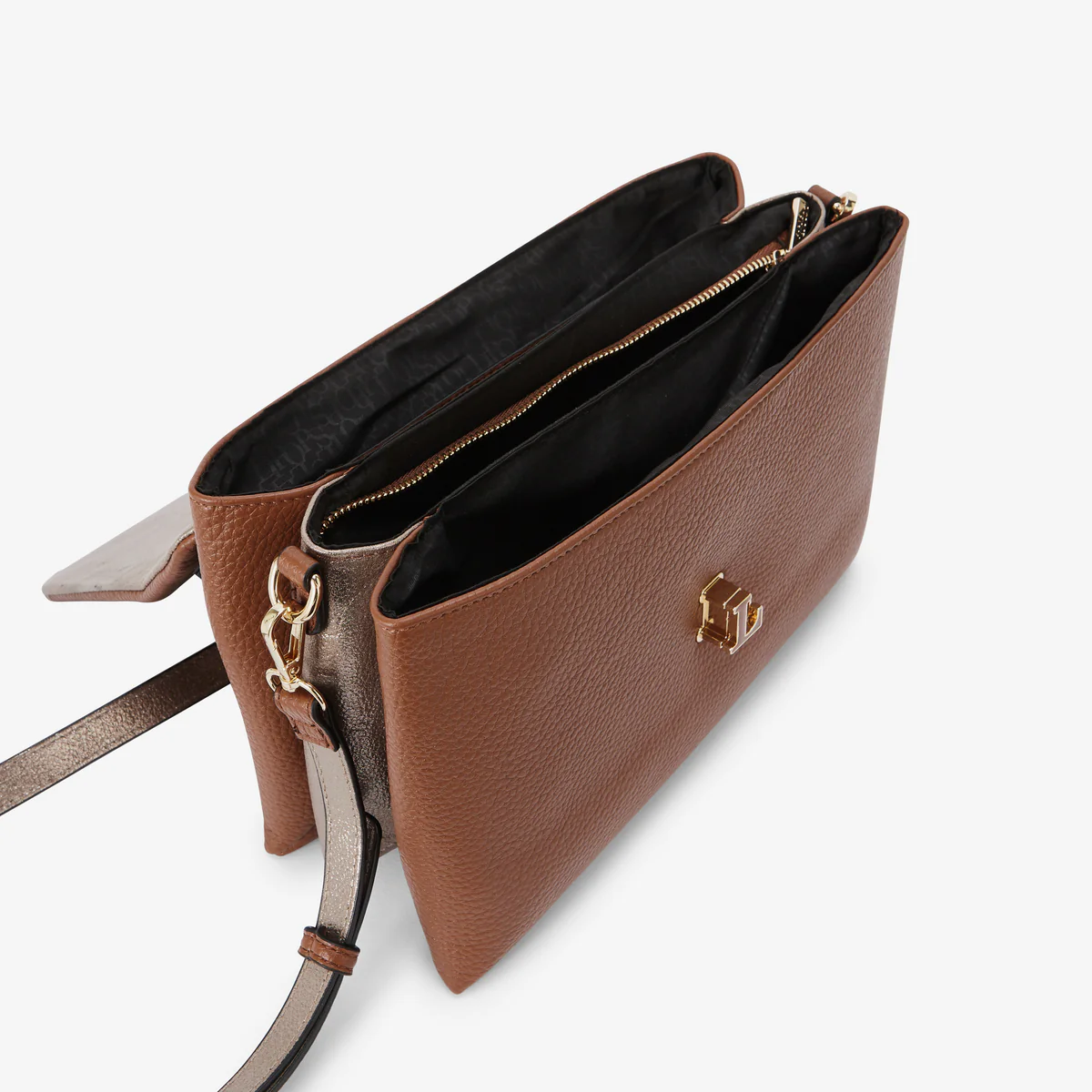 Sac porté épaule cognac Rosabelle - Image 4