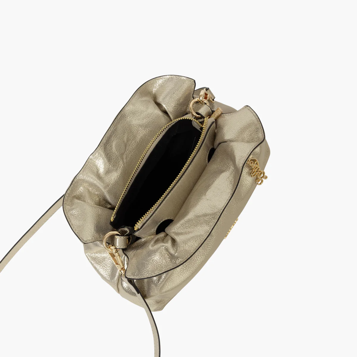 Sac porté épaule doré Shania - Image 4