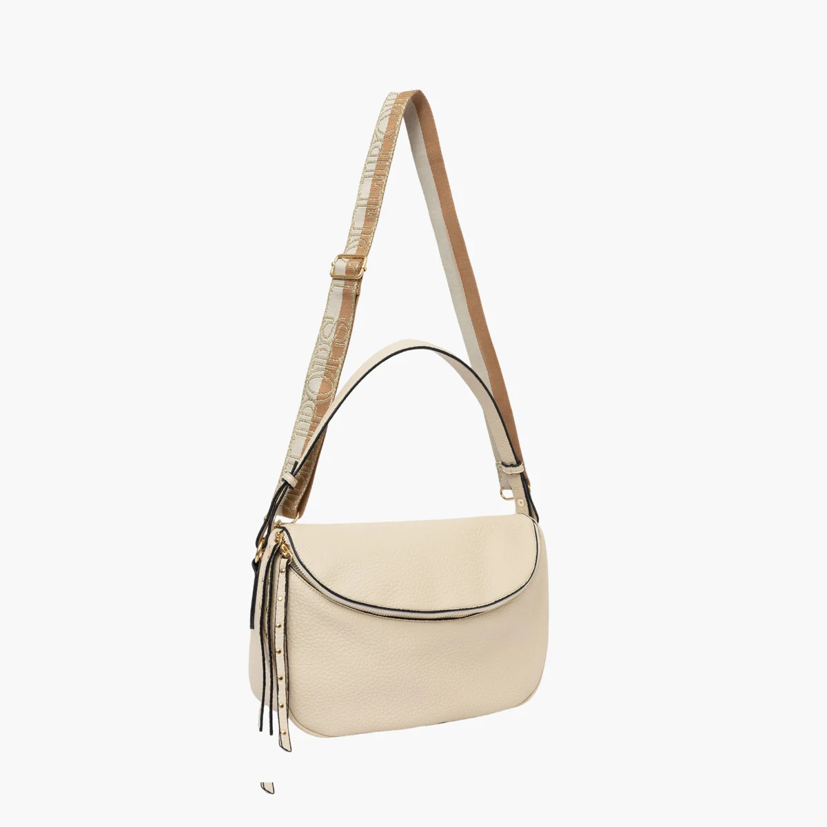 Sac porté épaule écru Soni - Image 3
