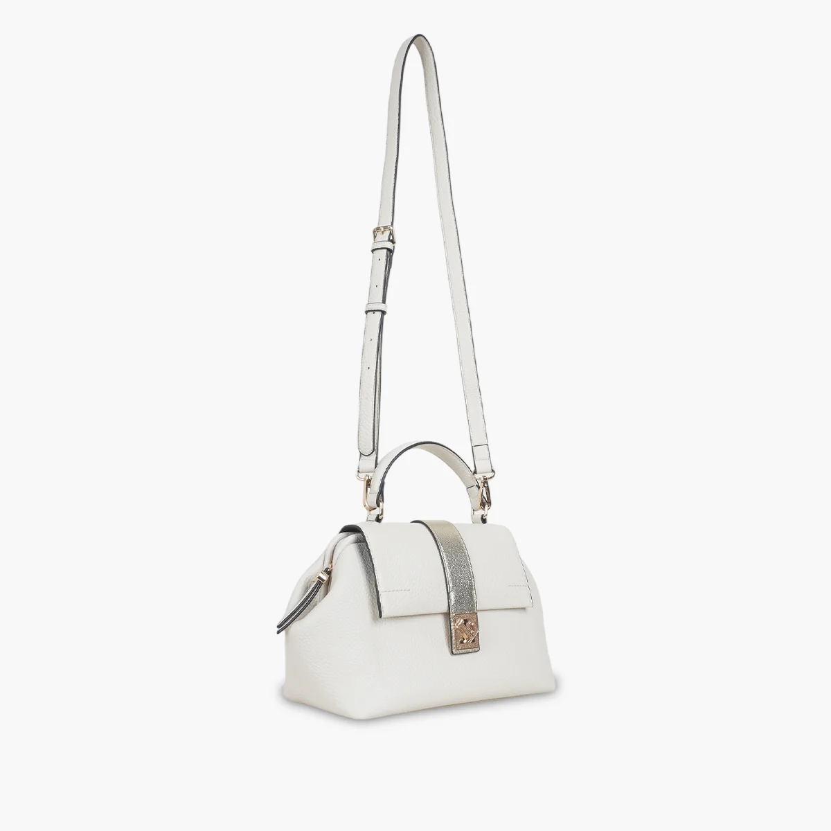 Sac porté épaule ivoire Soyan - Image 3