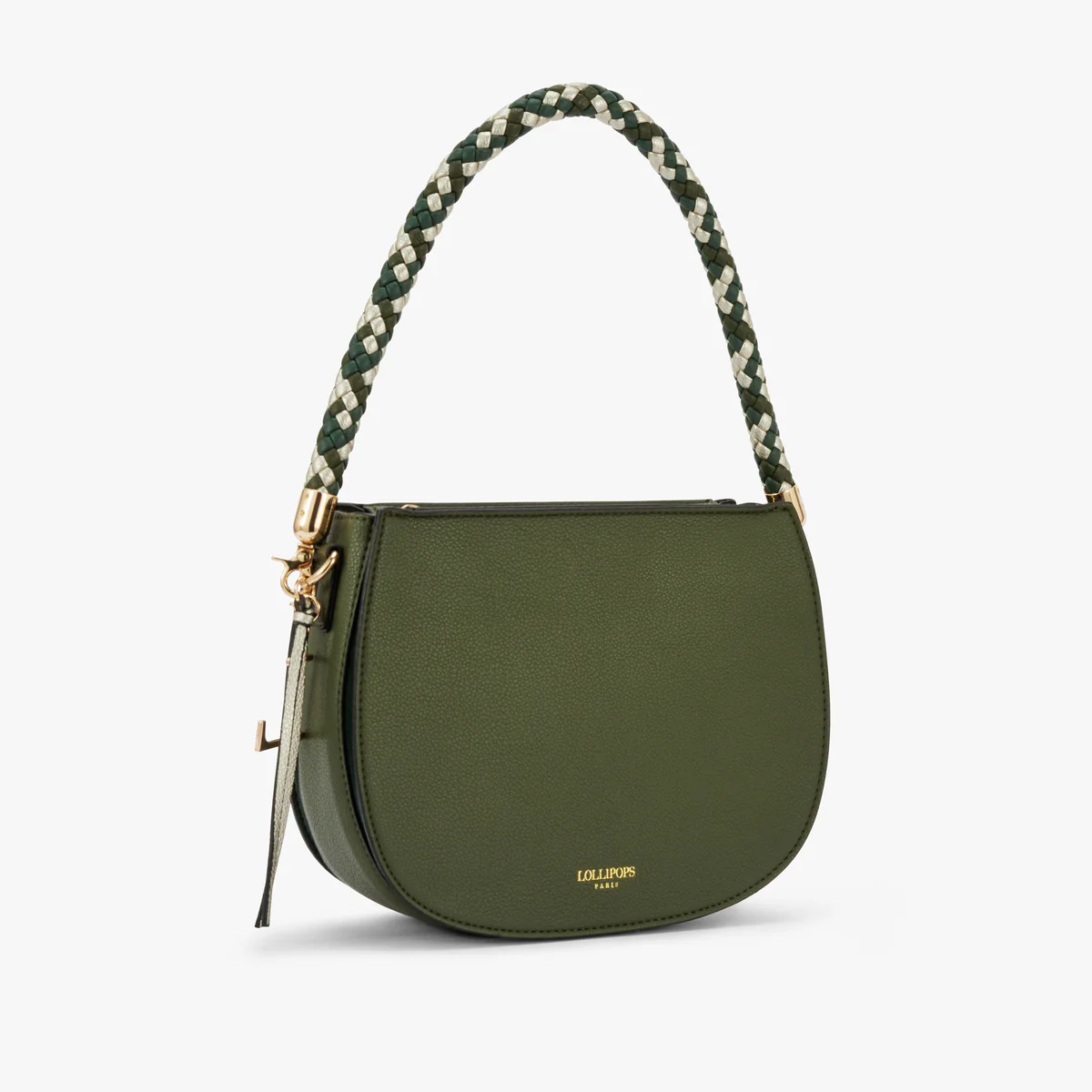 Sac porté épaule kaki Oudry - Image 3