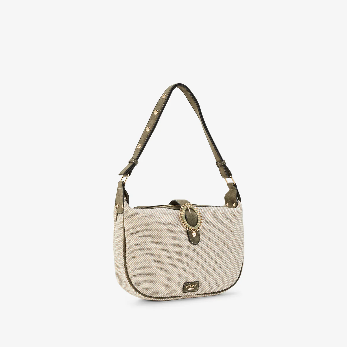 Sac porté épaule kaki Paisley - Image 3