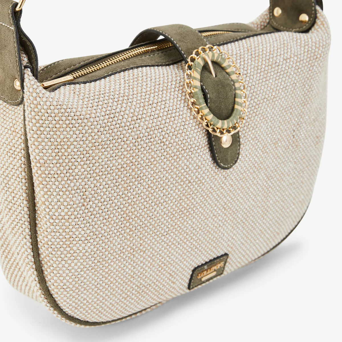 Sac porté épaule kaki Paisley - Image 5