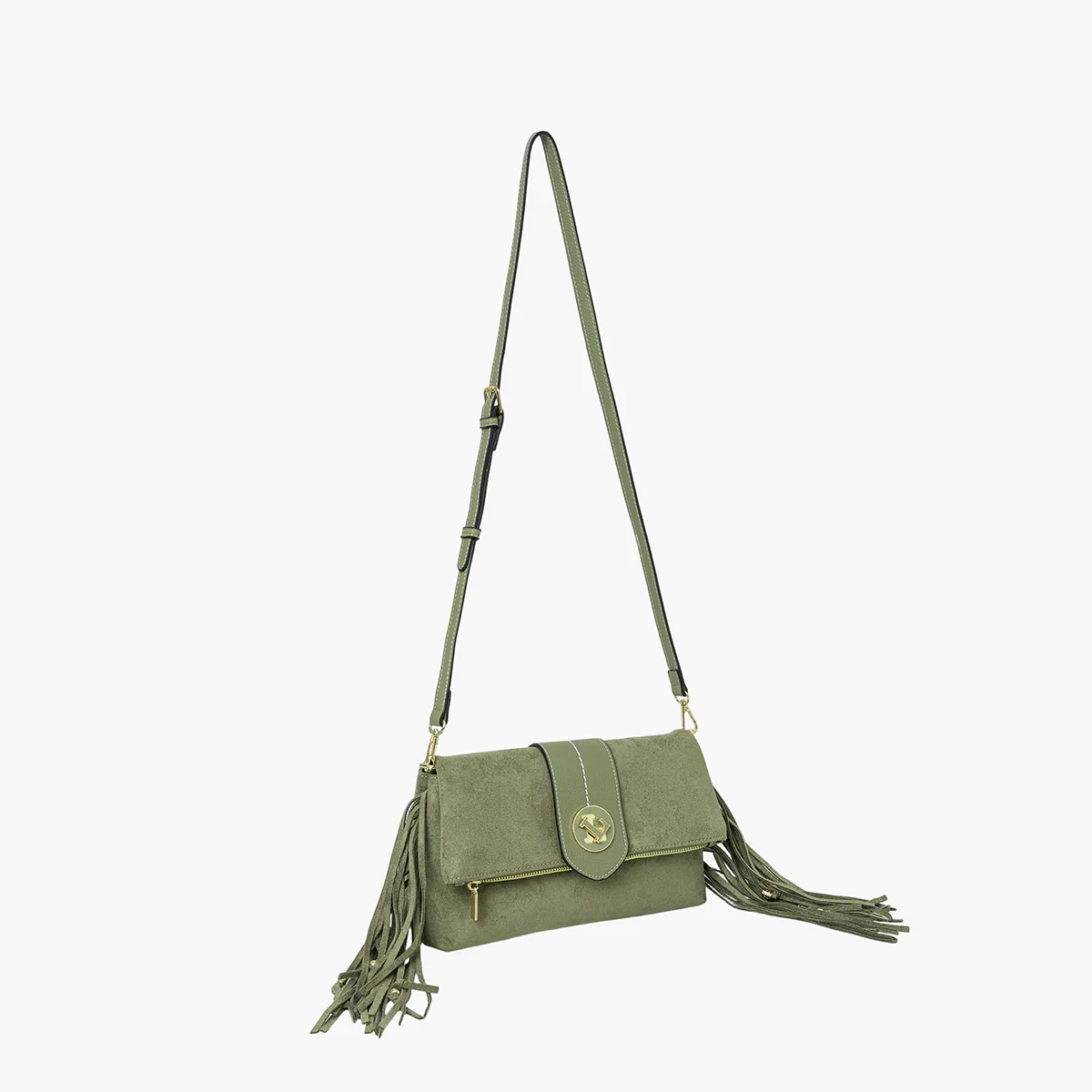 Sac porté épaule kaki Sammy - Image 3