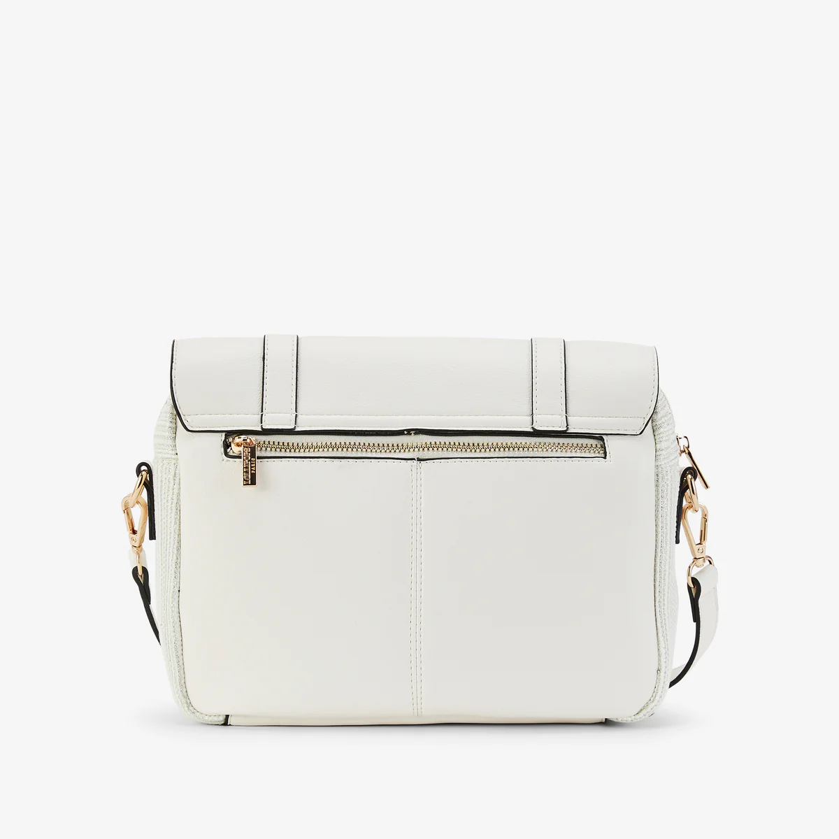Sac porté épaule L blanc Pauline - Image 3