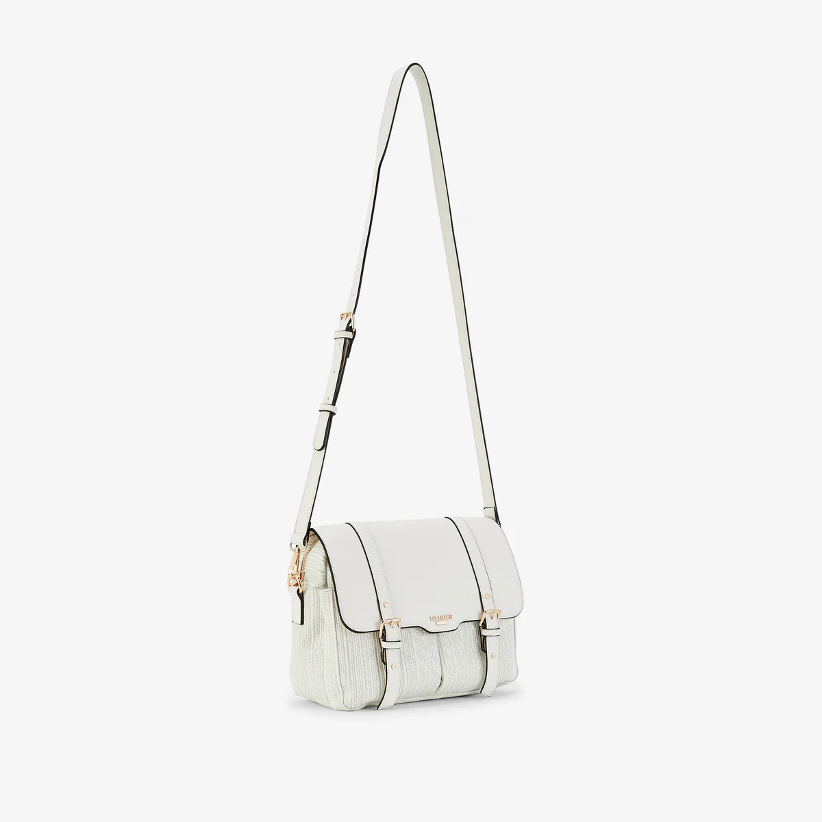 Sac porté épaule L blanc Pauline - Image 5