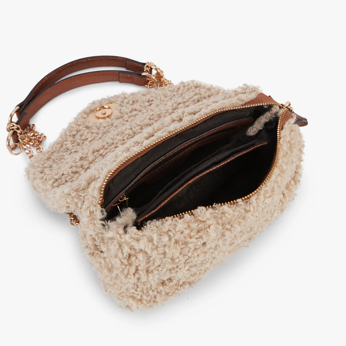 Sac porté épaule Lilly M beige Oppy - Image 5