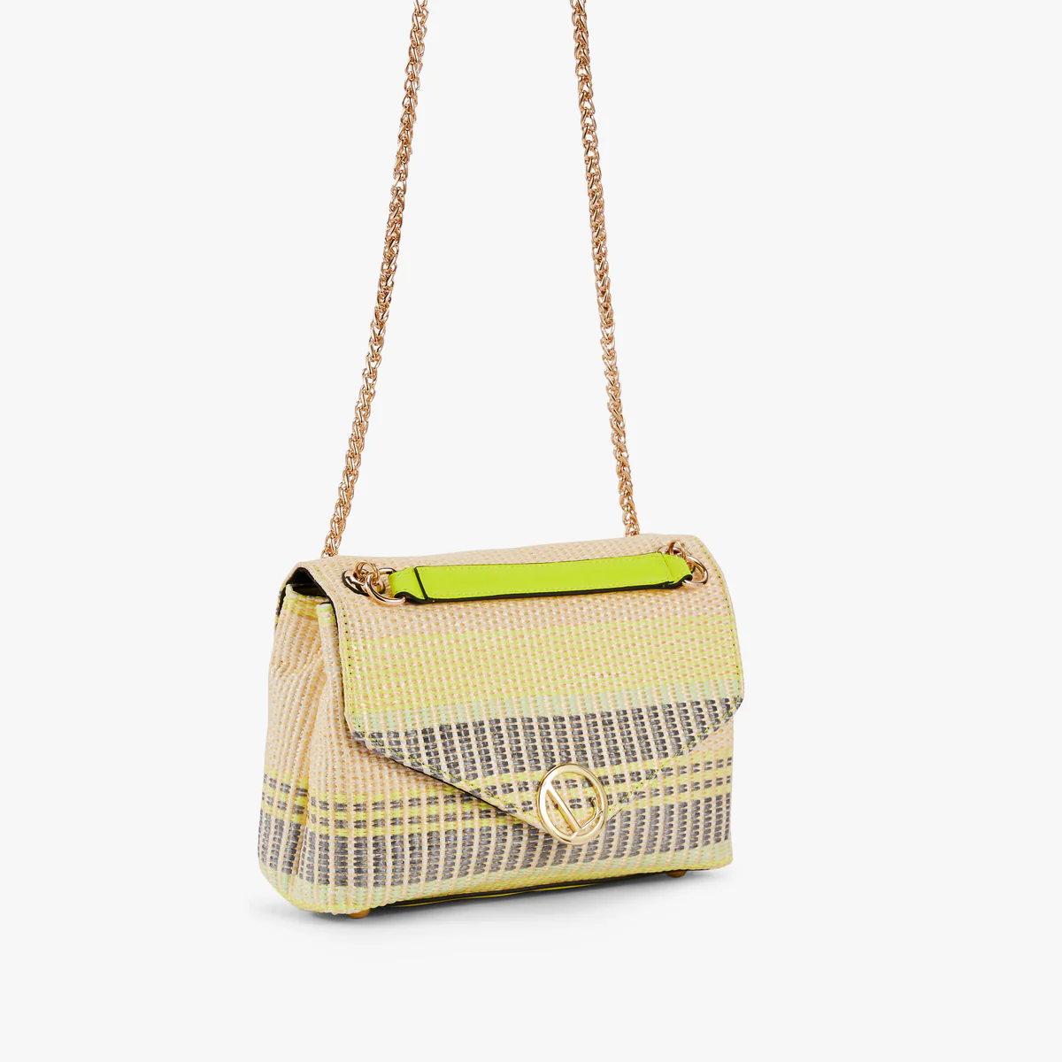 Sac porté épaule Lily jaune - Image 3