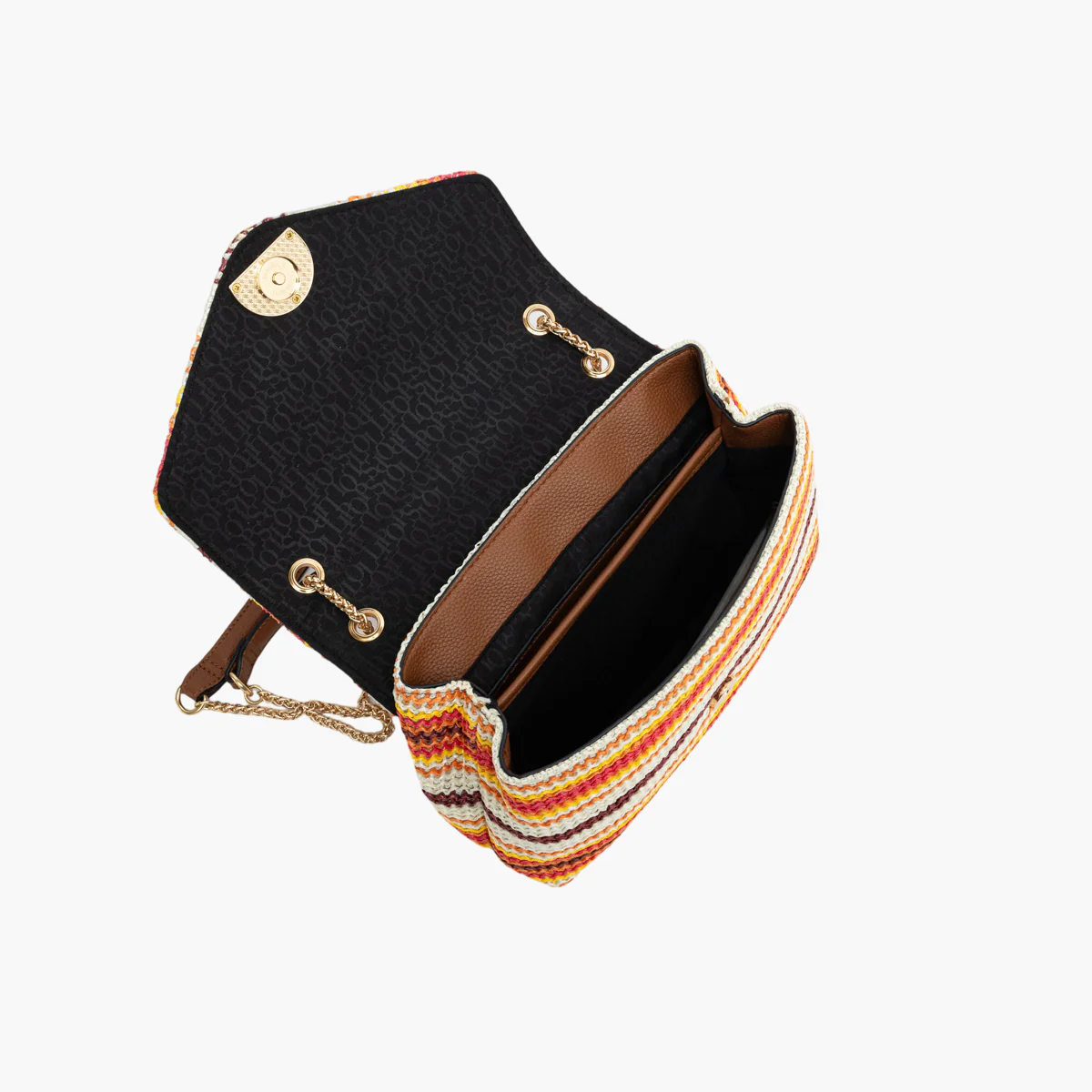 Sac porté épaule Lily orange Sartene - Image 4