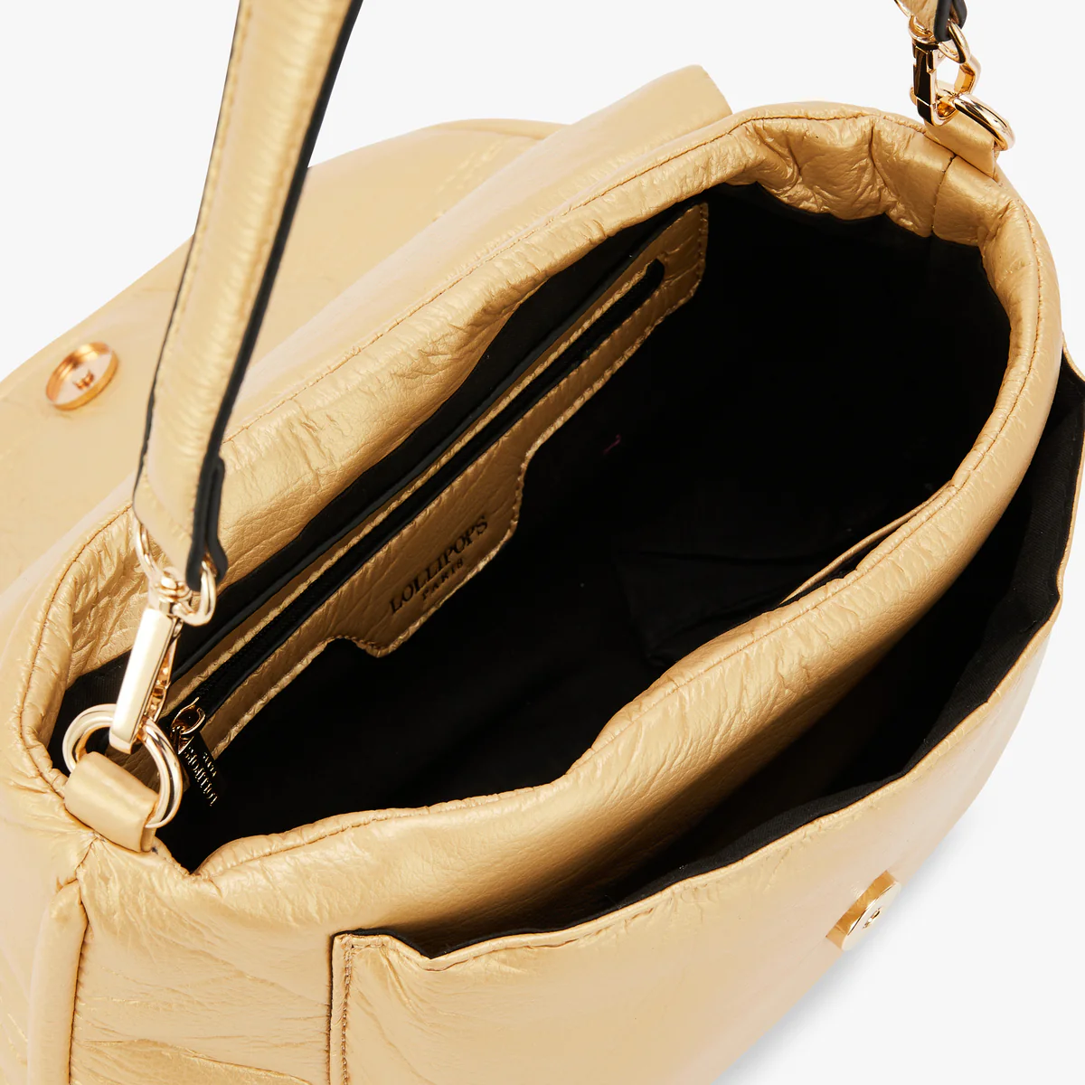 Sac porté épaule M doré Olmi - Image 4