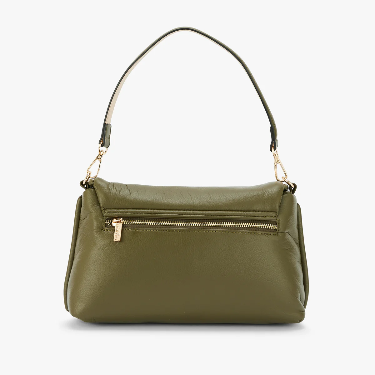 Sac porté épaule M kaki Olmi - Image 2