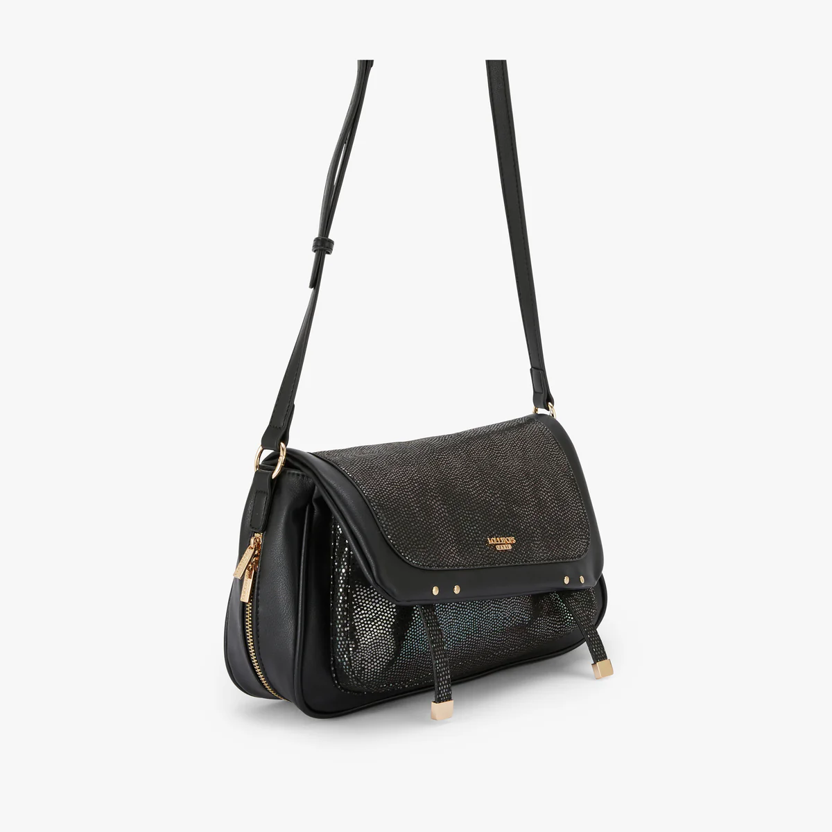 Sac porté épaule M noir Osches - Image 3