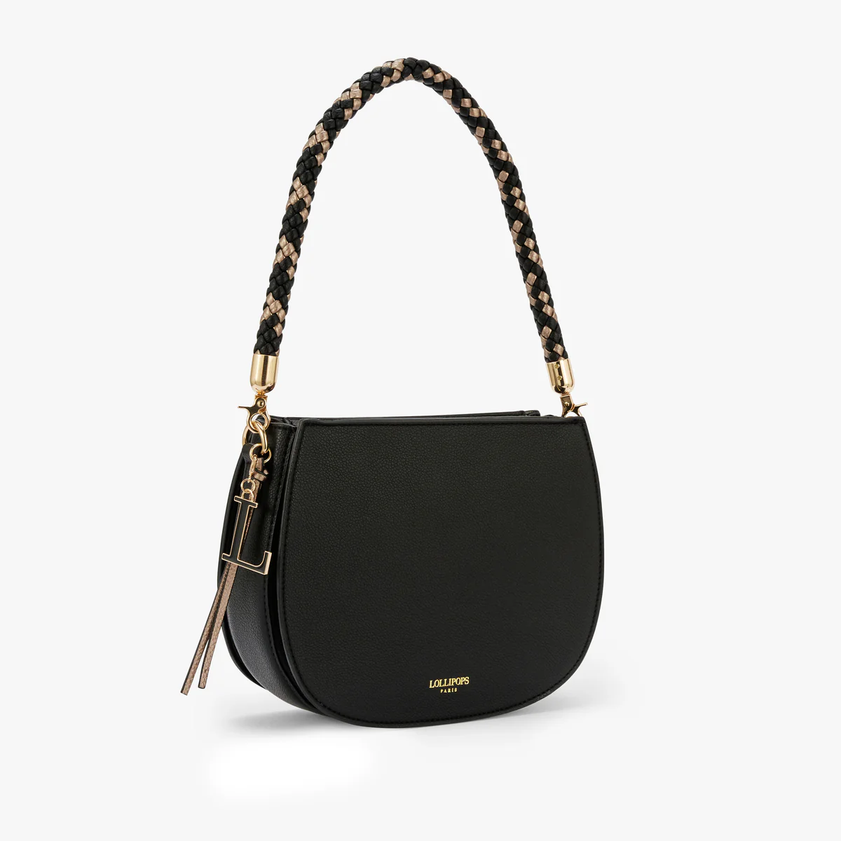 Sac porté épaule noir Oudry - Image 3