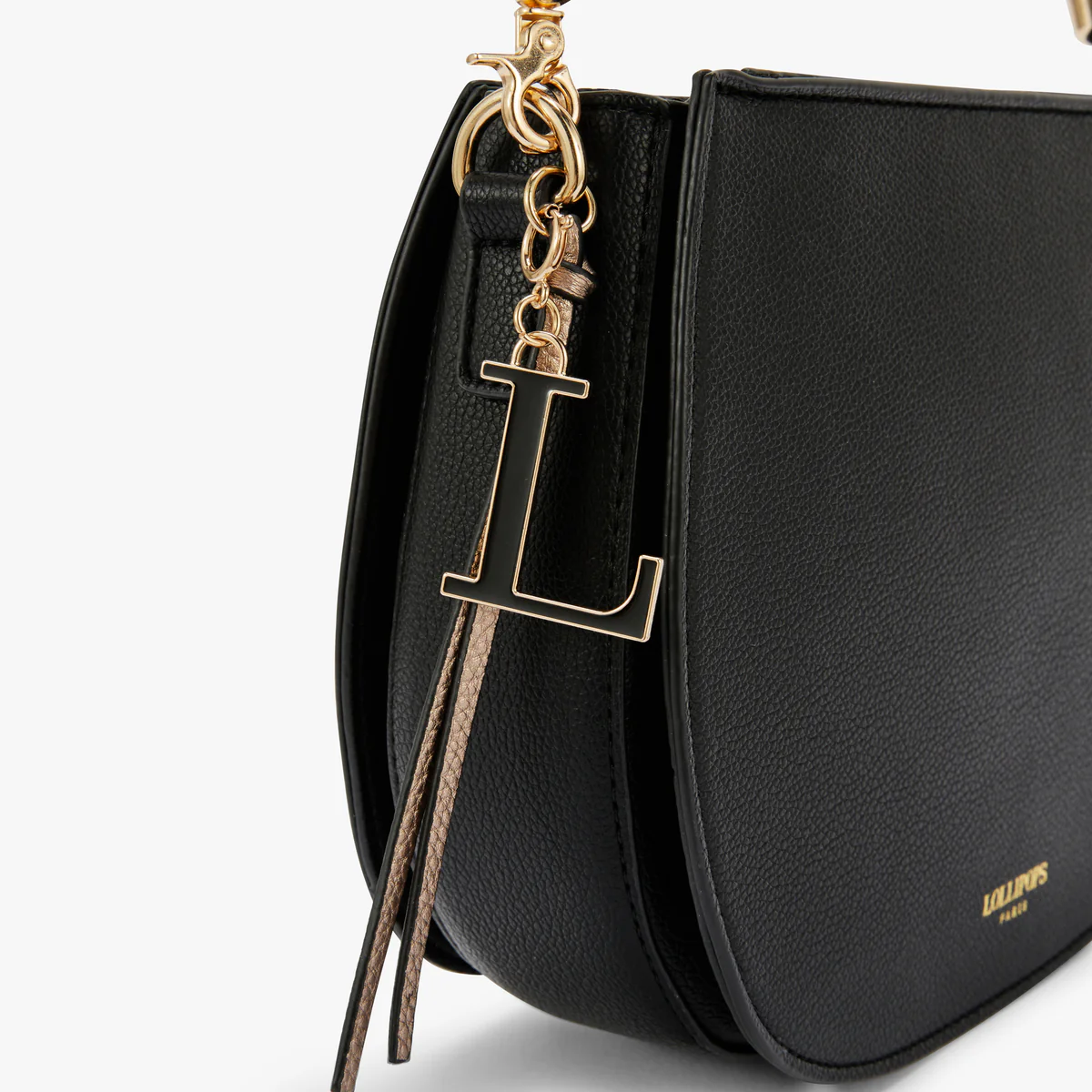 Sac porté épaule noir Oudry - Image 5