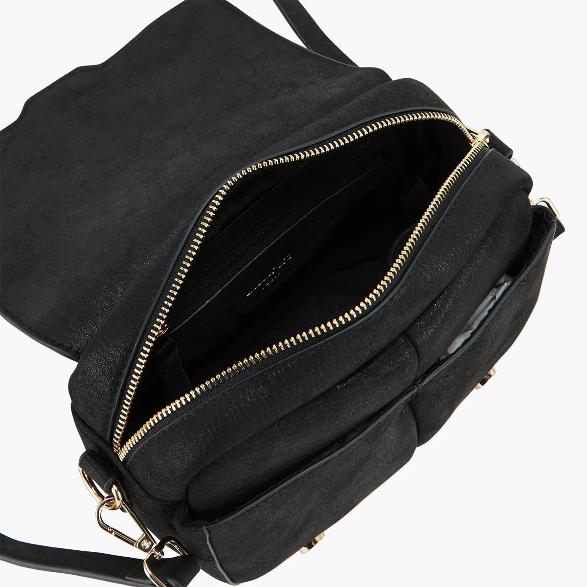 Sac porté épaule noir Paz - Image 4