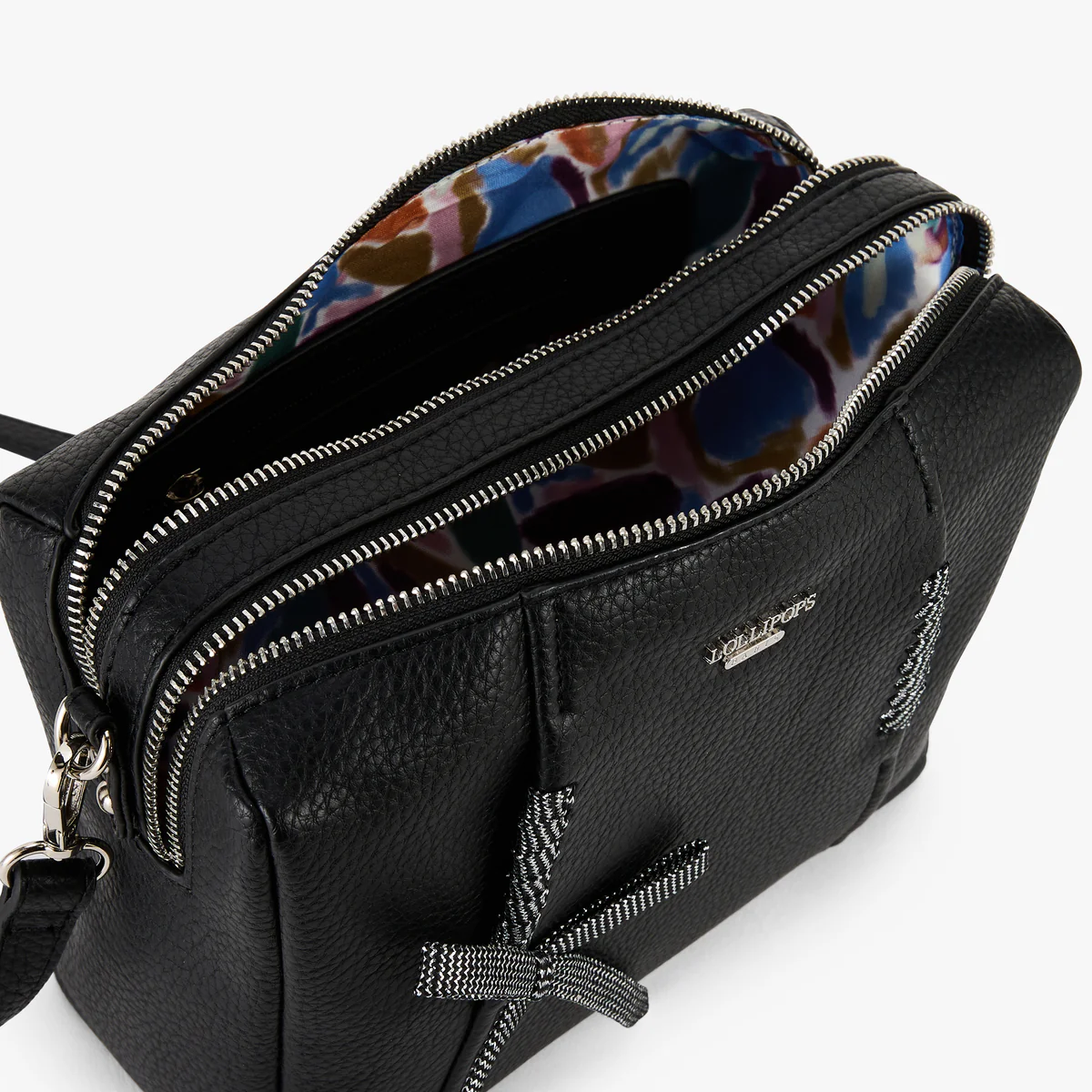 Sac porté épaule noir Pegguy - Image 4