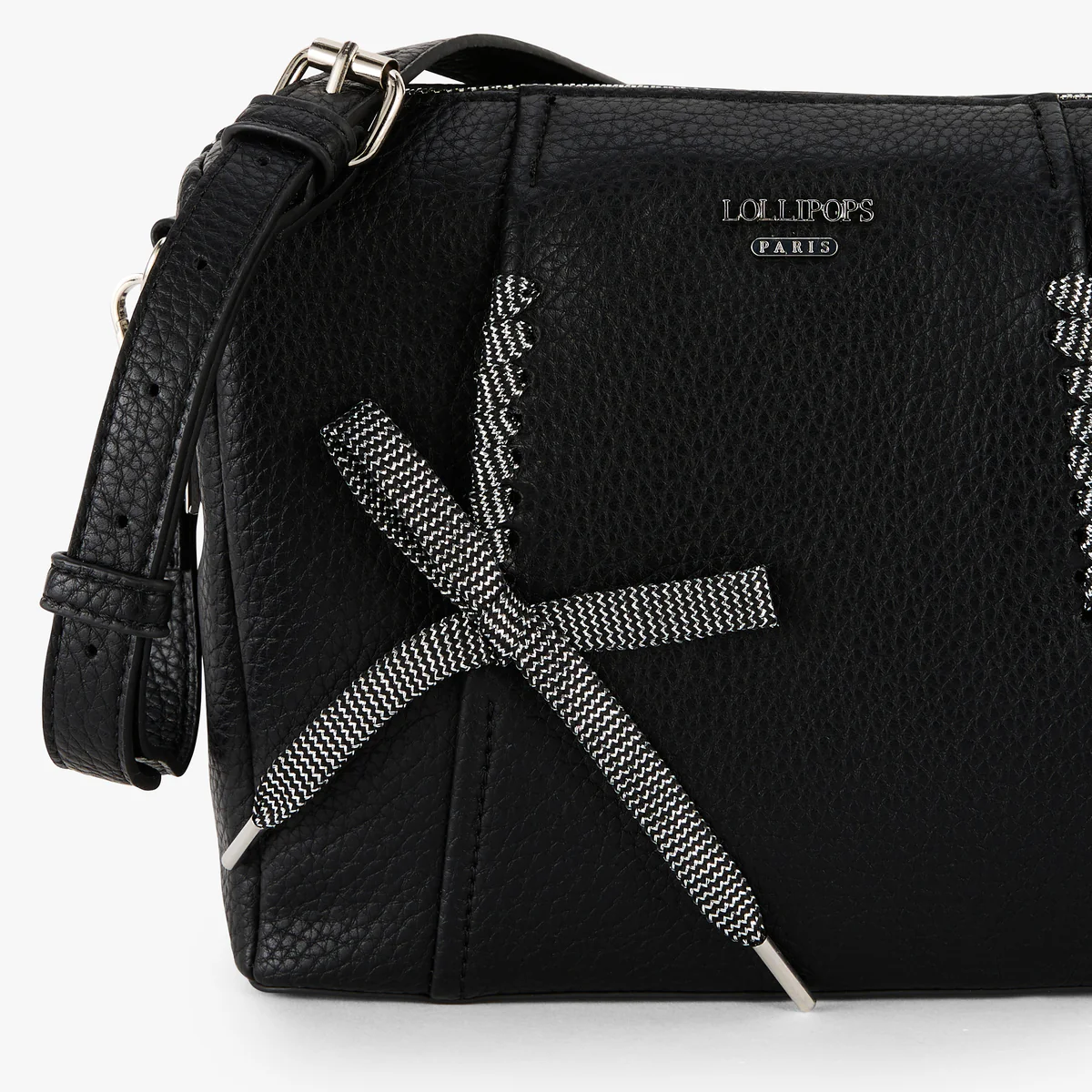 Sac porté épaule noir Pegguy - Image 5