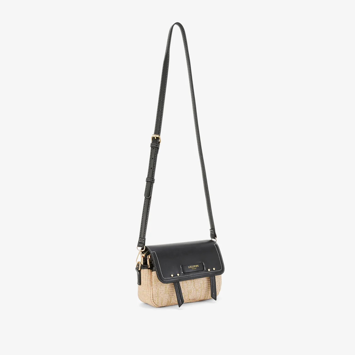 Sac porté épaule noir Primavera - Image 4
