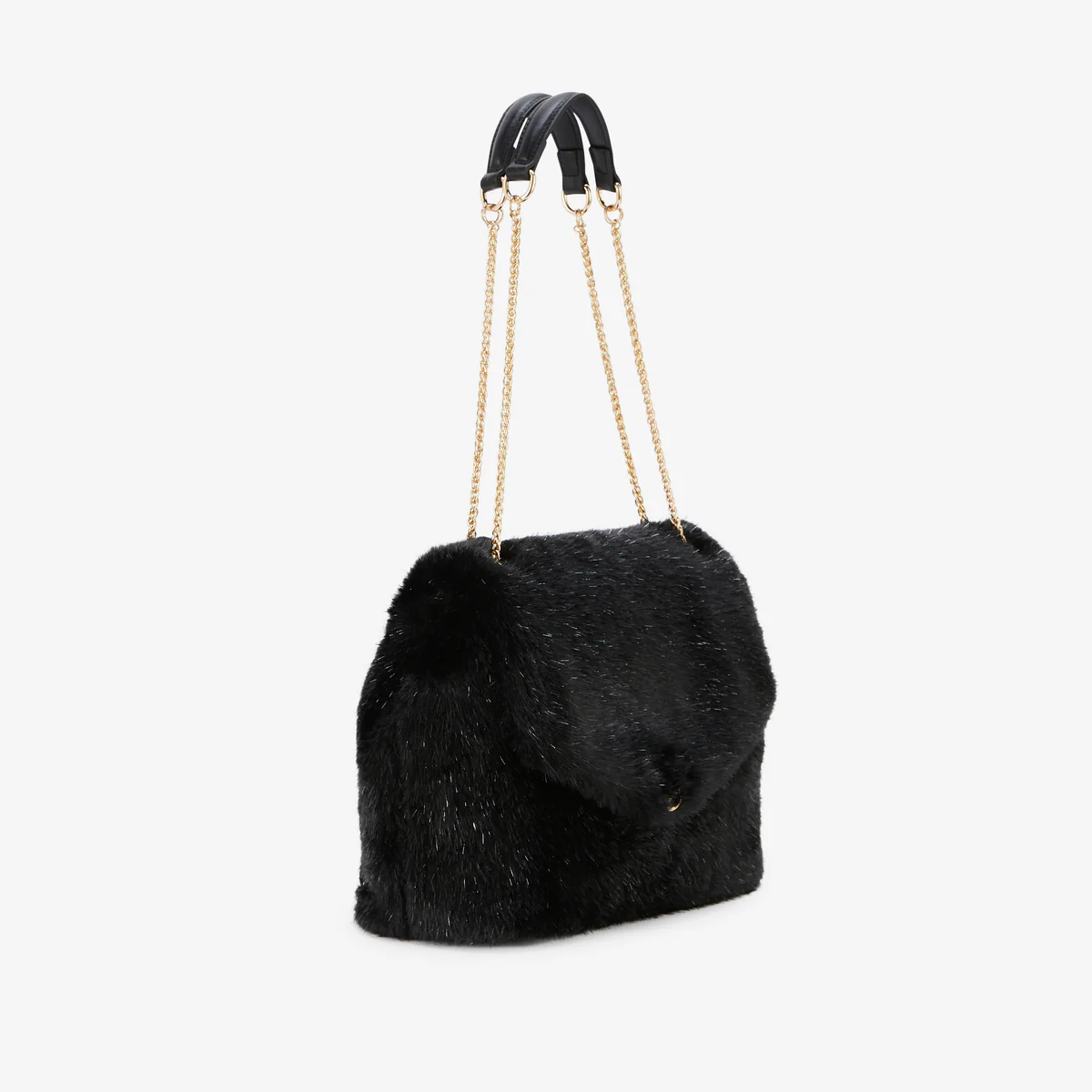 Sac porté épaule noir Rakita - Image 3