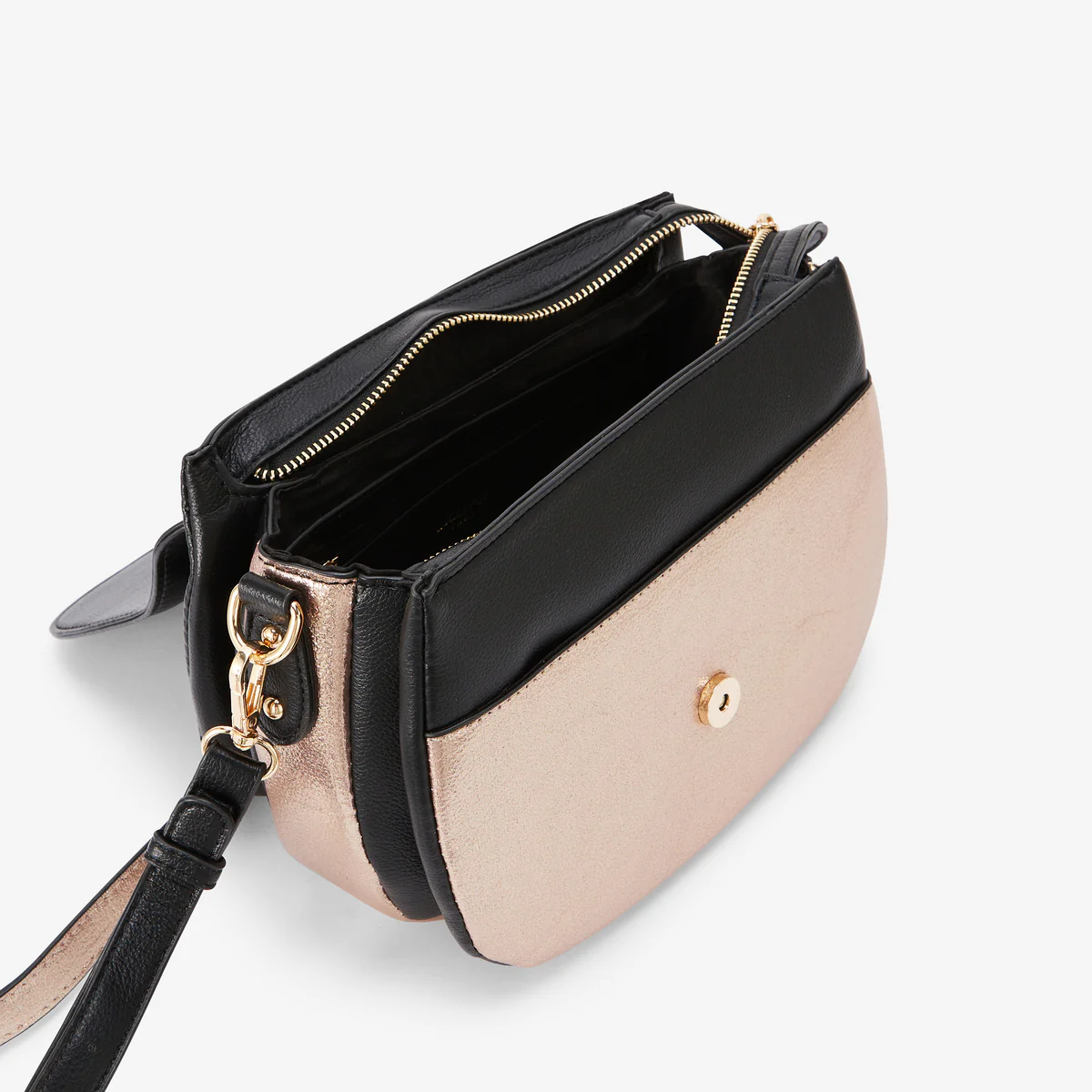 Sac porté épaule noir Romana - Image 4