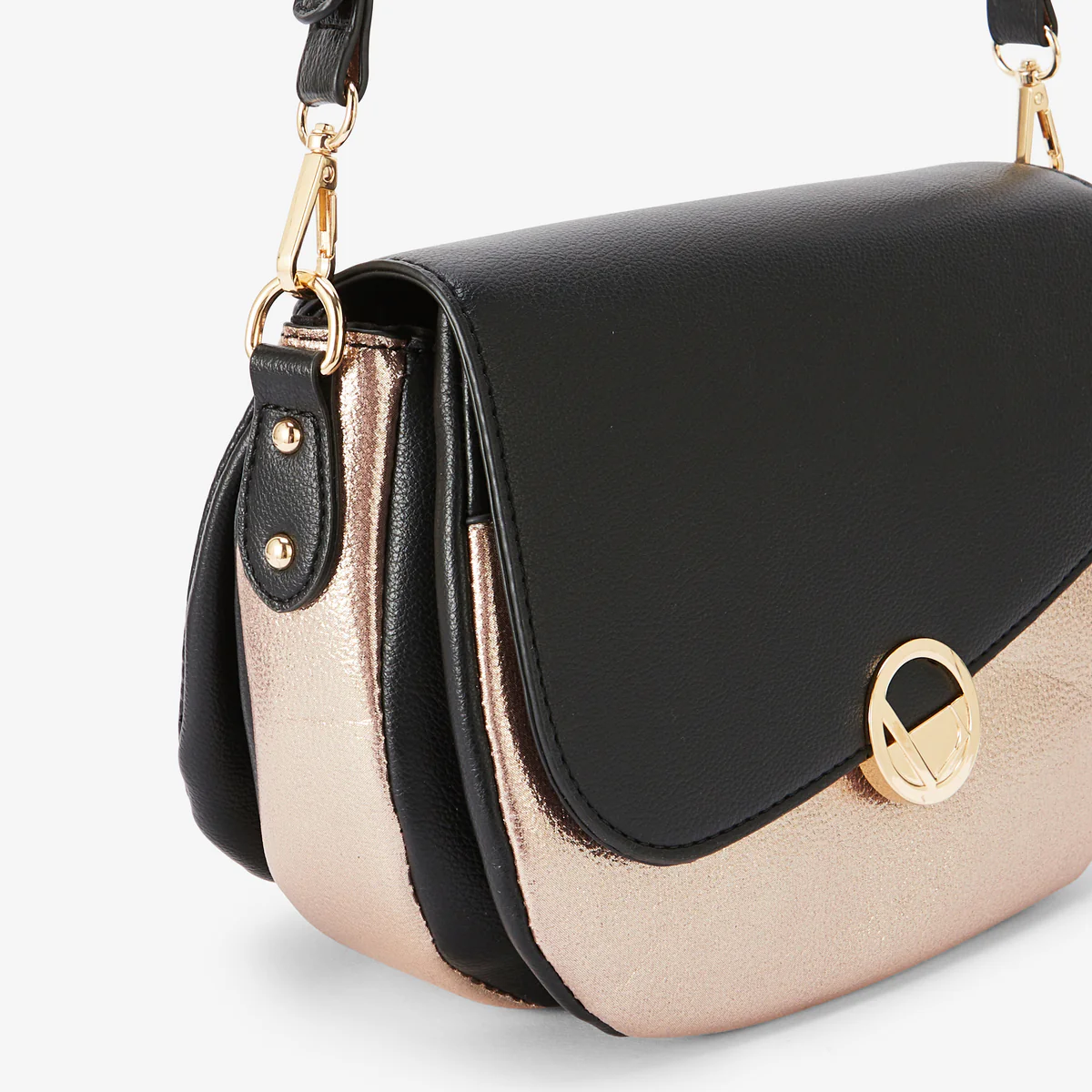 Sac porté épaule noir Romana - Image 5