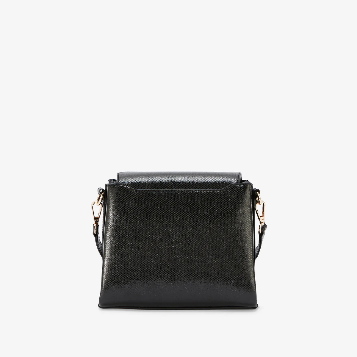 Sac porté épaule noir Romane - Image 2