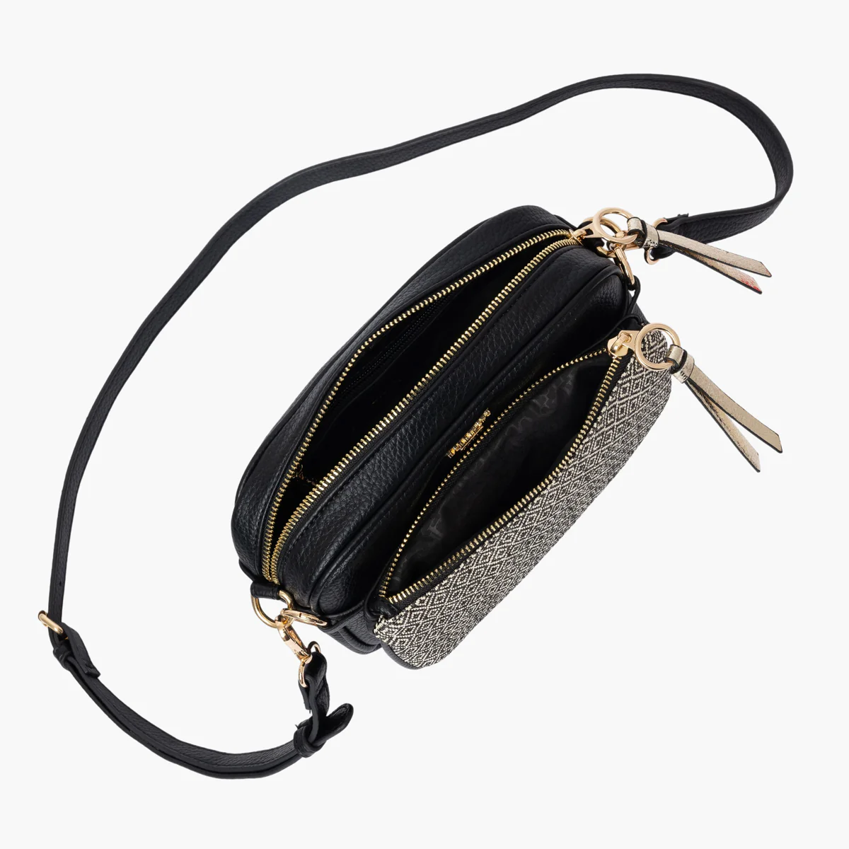 Sac porté épaule noir Severina - Image 4