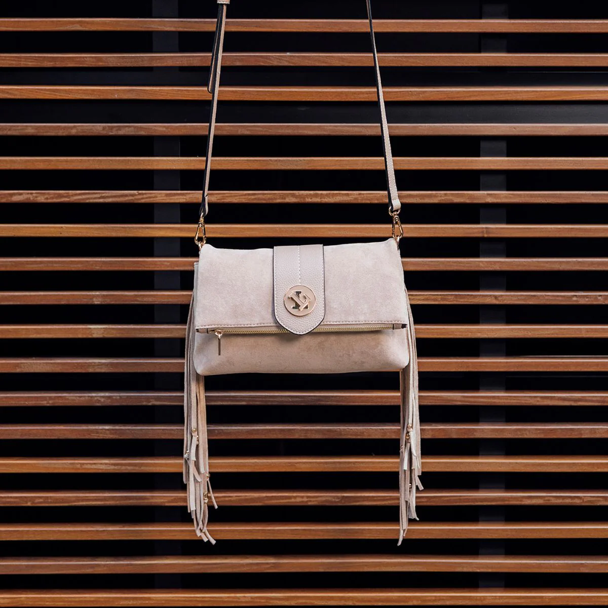 Sac porté épaule nude Sammy - Image 2