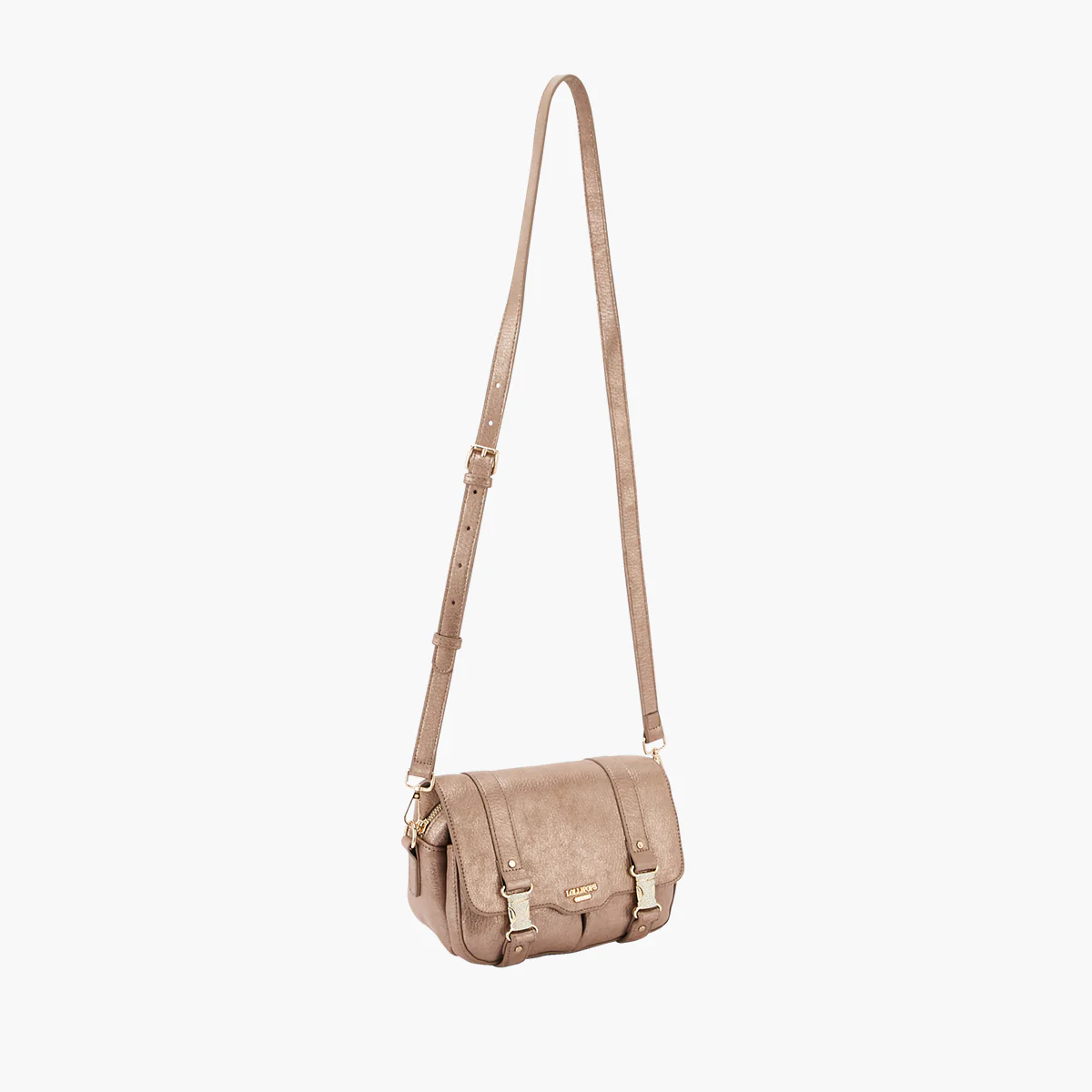 Sac porté épaule taupe Paz - Image 3