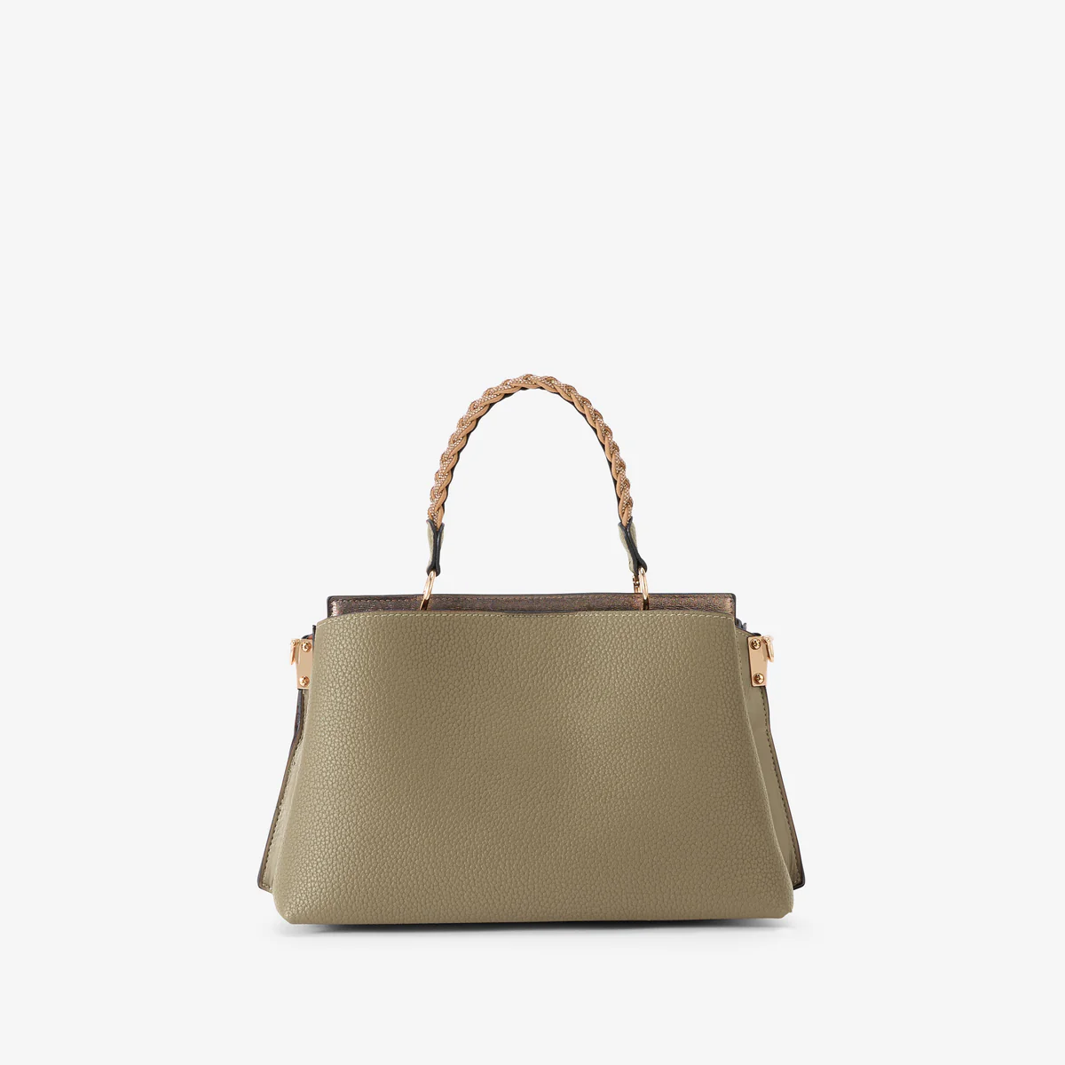 Sac porté épaule taupe Rocapina - Image 3