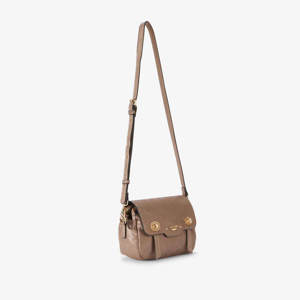 Sac porté épaule taupe Roselyne - Image 3