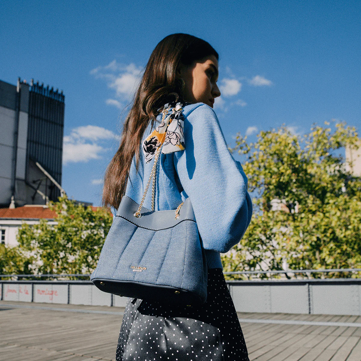 Sac seau bleu Lixa - Image 2
