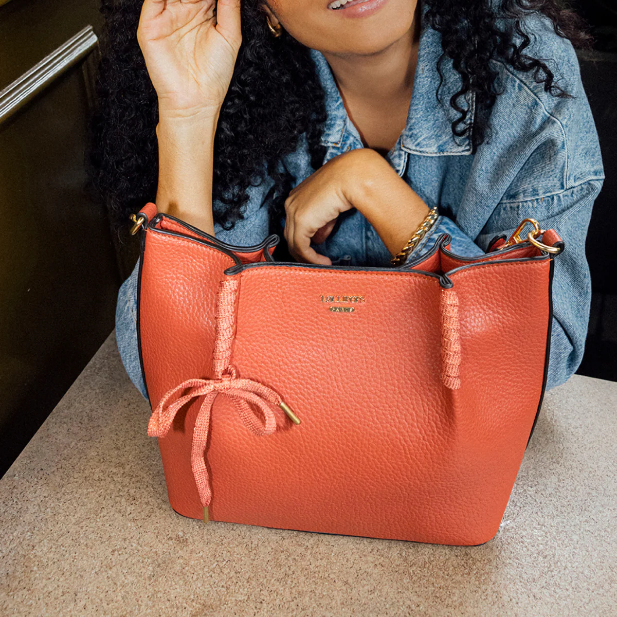 Sac Seau brique Pegguy - Image 2