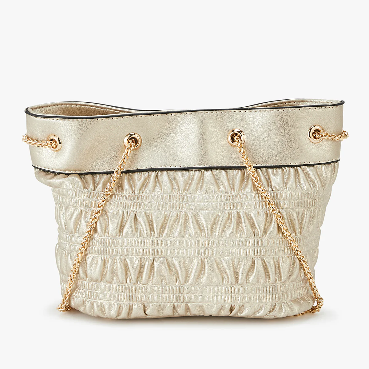 Sac seau dore Lixa - Image 2