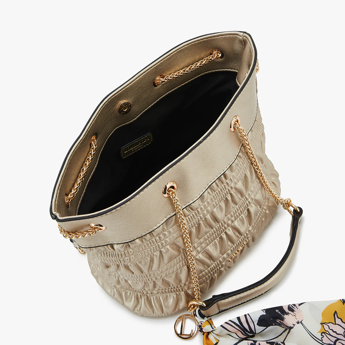 Sac seau dore Lixa - Image 4