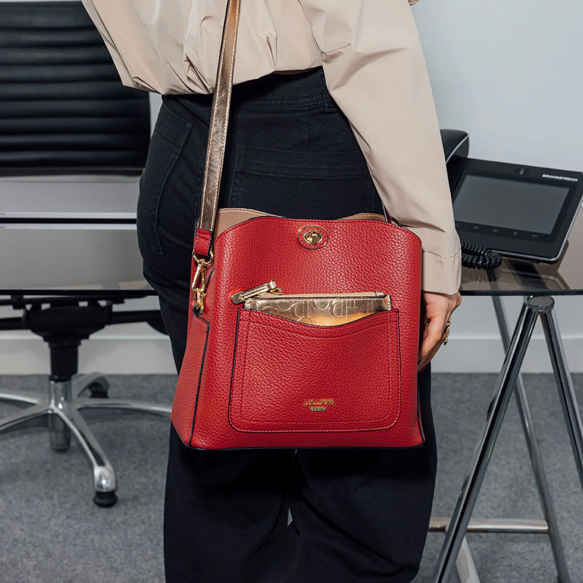 Sac Seau rouge Riada - Image 2
