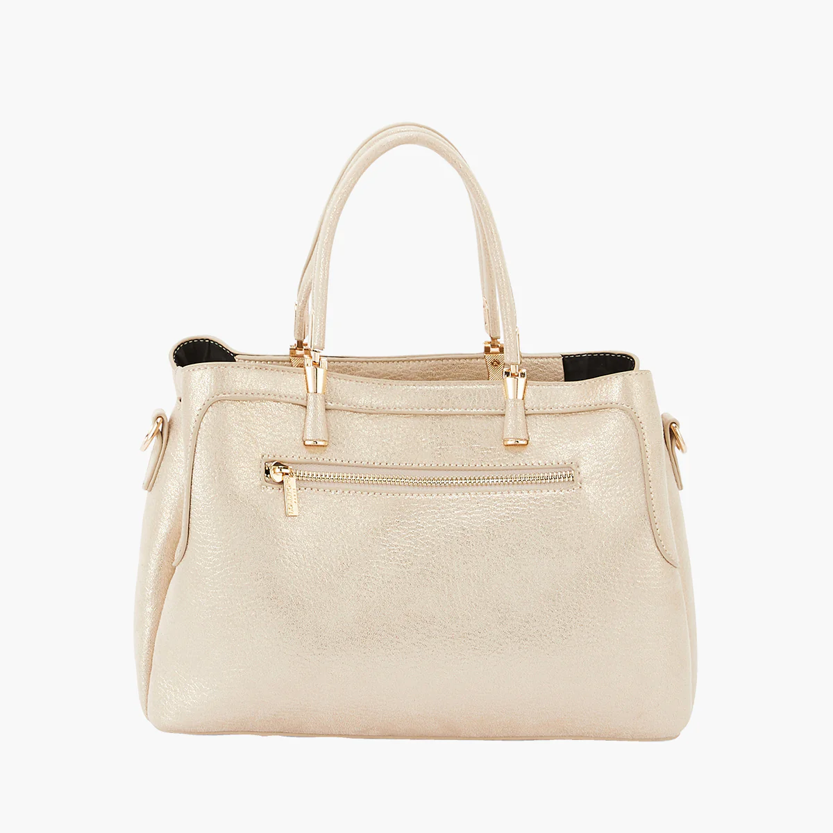 Sac shopper beige Paz - Image 2