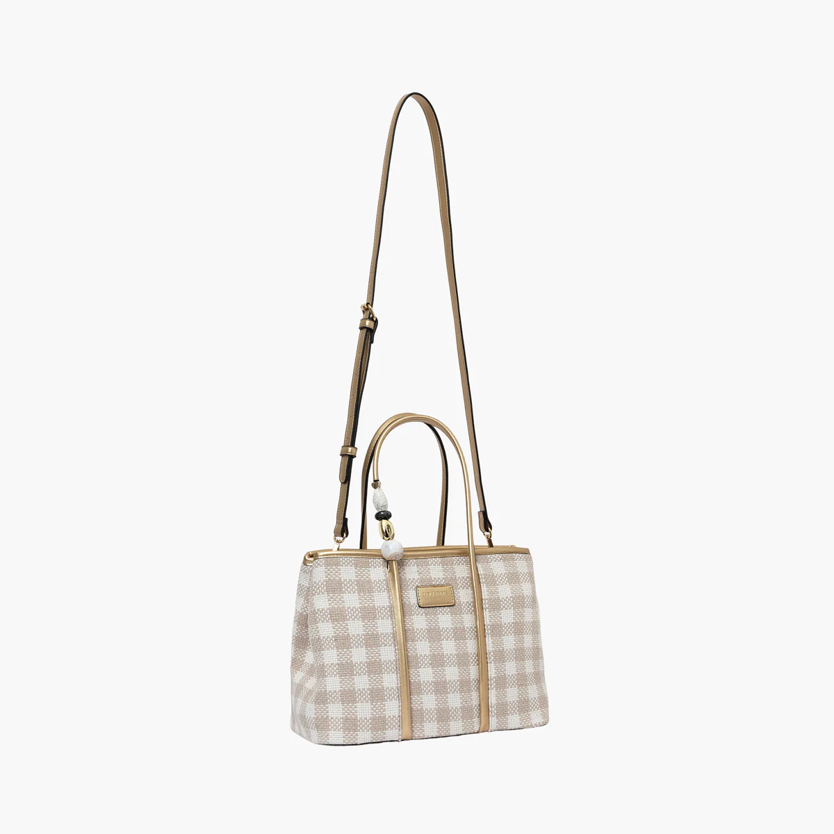 Sac shopper beige Samantha - Image 3