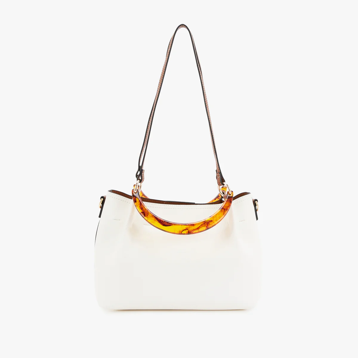 Sac shopper blanc Nesso - Image 3