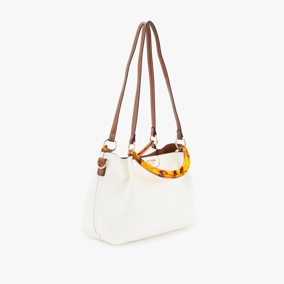Sac shopper blanc Nesso - Image 4