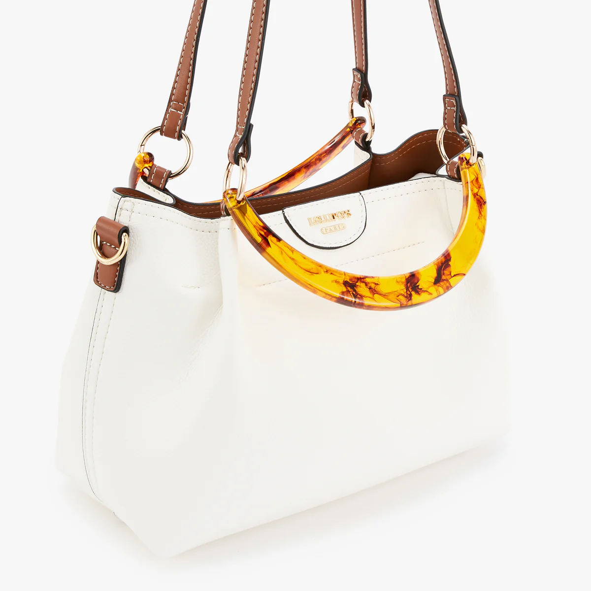 Sac shopper blanc Nesso - Image 6