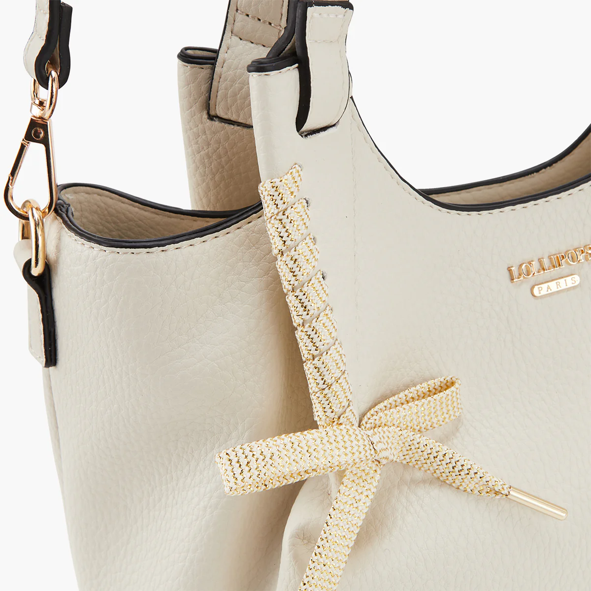 Sac shopper blanc Pegguy - Image 5