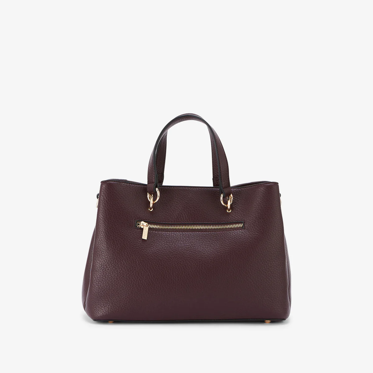 Sac shopper bordeaux Raven - Image 2