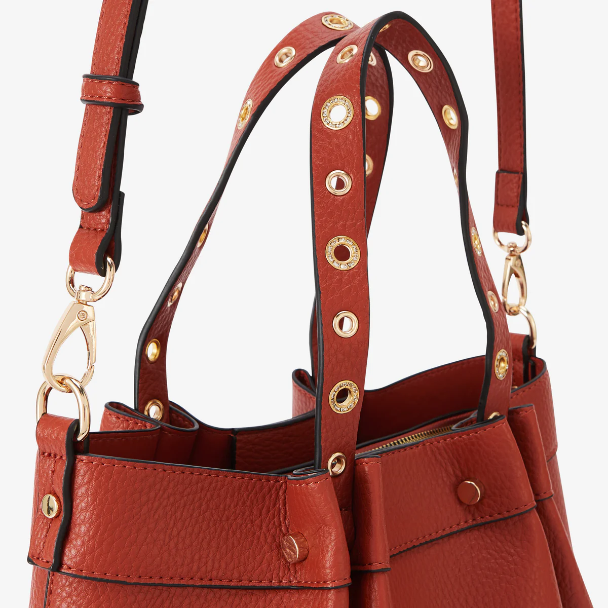 Sac shopper brique Rogers - Image 5