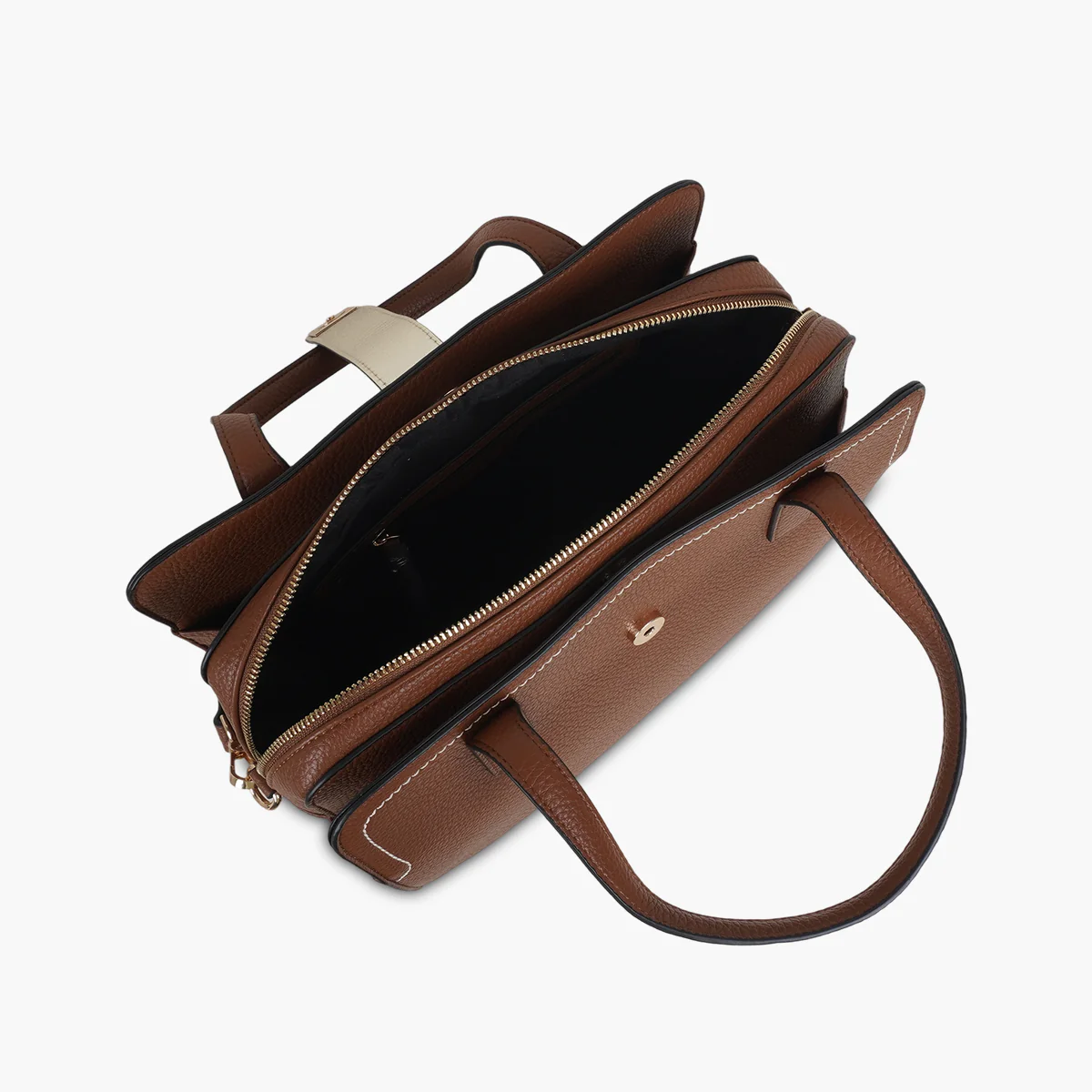 Sac shopper camel Soyan - Image 4